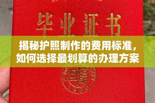 遵化市揭秘护照制作的费用标准，如何选择最划算的办理方案？
