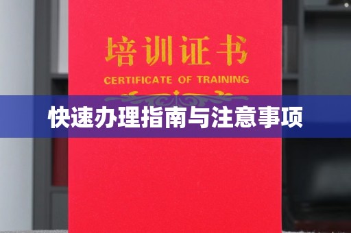 遵化市快速办理指南与注意事项
